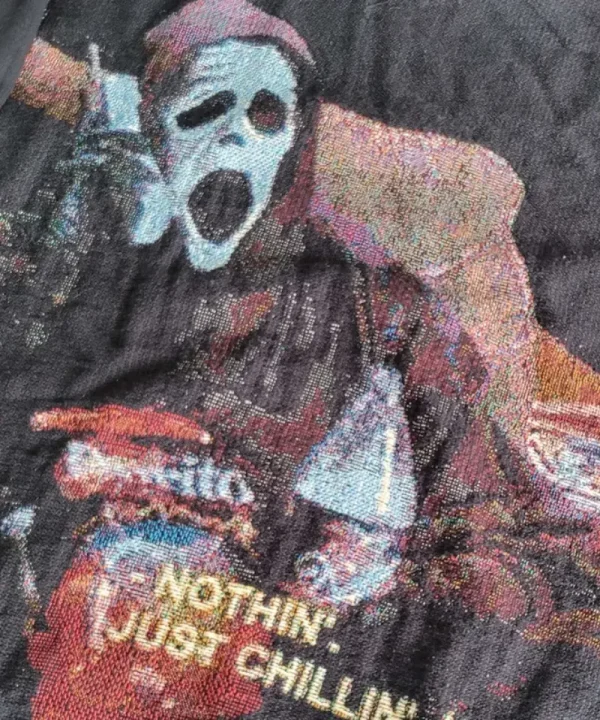 Scream-Chillin-Killin-Tapestry-Hoodie-Handmade-1